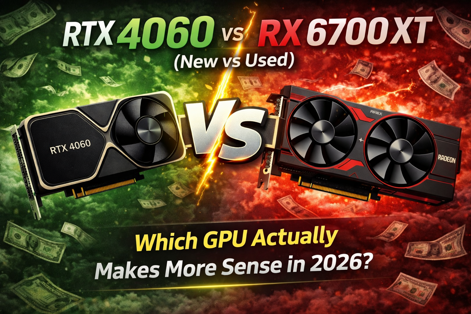 RTX 4060 vs RX 6700 XT (New vs Used): Which GPU Actually Makes More Sense in 2026?